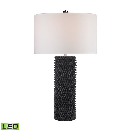 ELK HOME Punk 29.8'' High 1-Light Table Lamp - Black D2766-LED